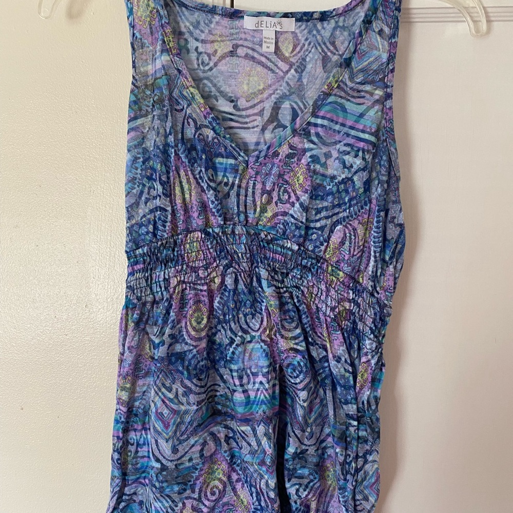 Patterned tank top